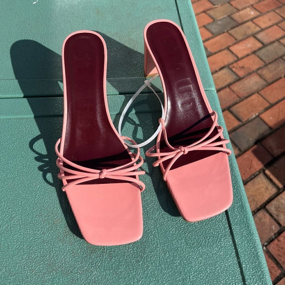 STAUD Pippa Slide Heels NWT - Picture 7 of 11